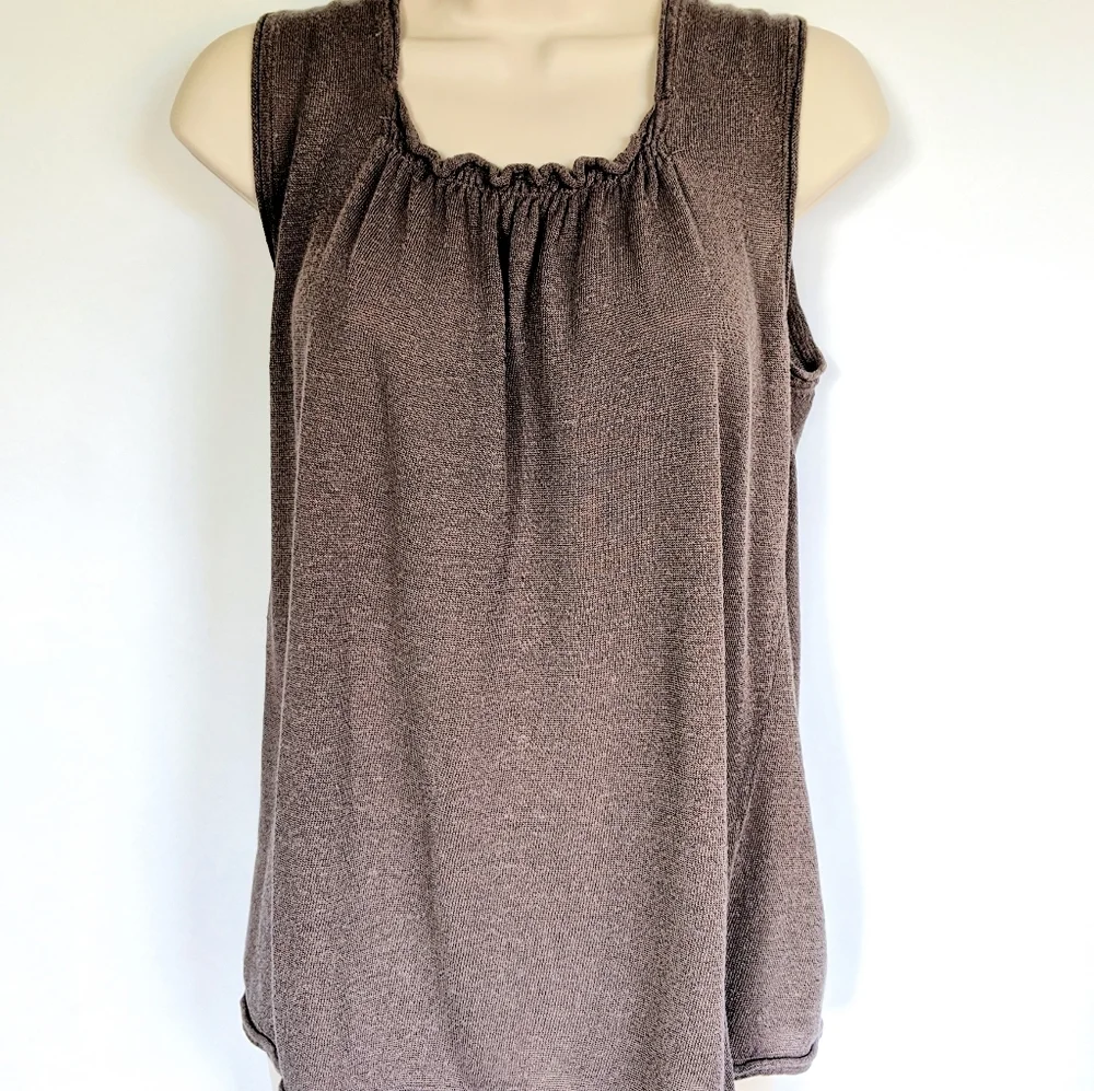 Coldwater Creek sweater tank top - Picture 1 of 8